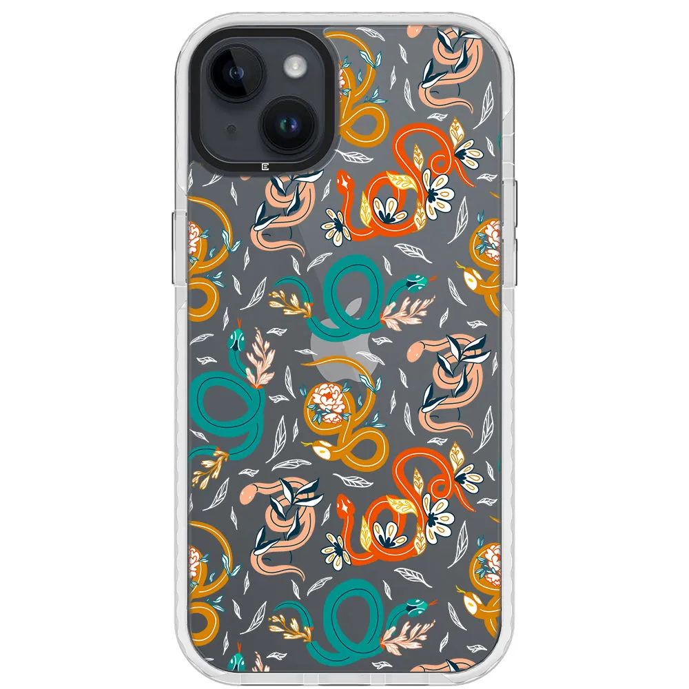 Colorful Snakes Impact iPhone Case