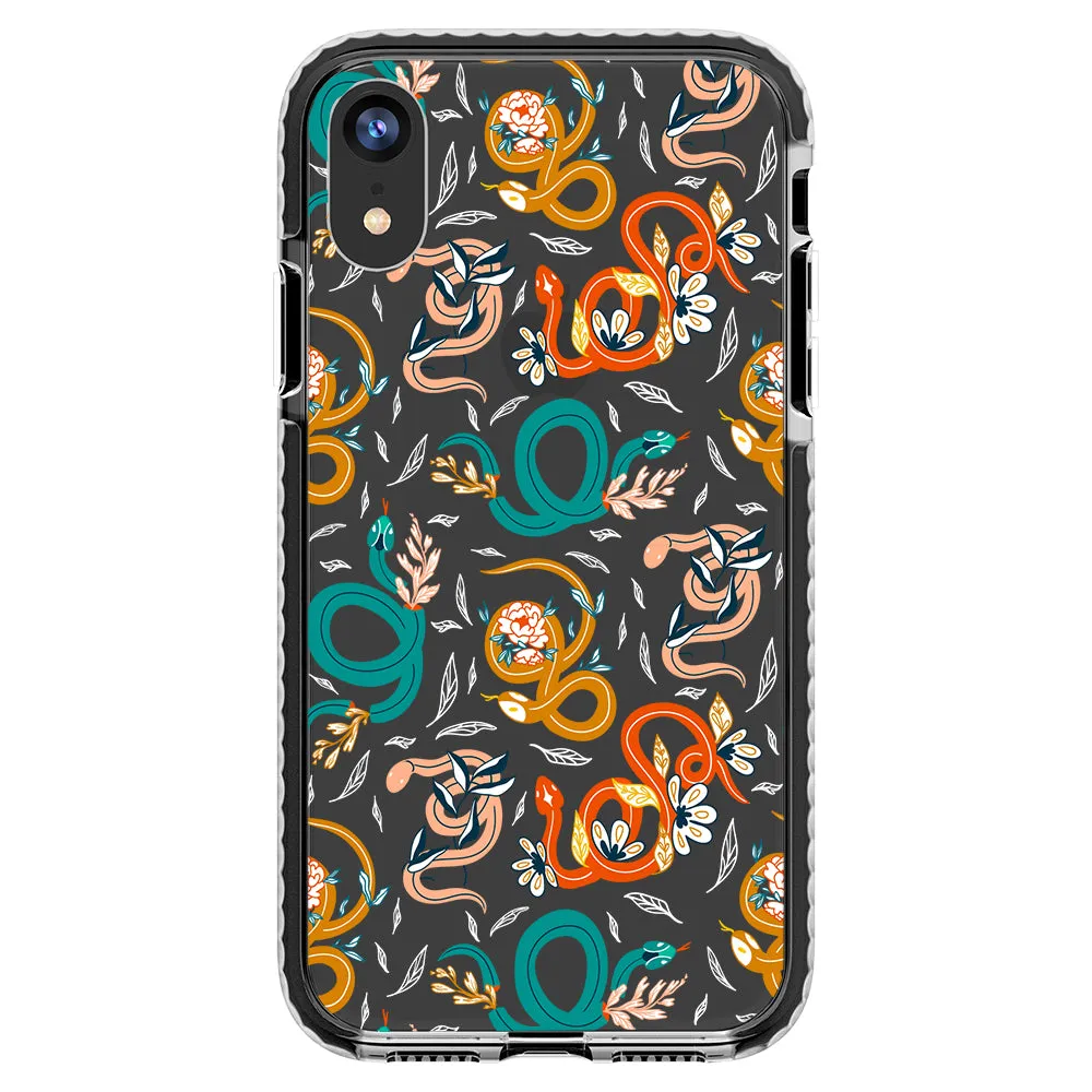 Colorful Snakes Impact iPhone Case