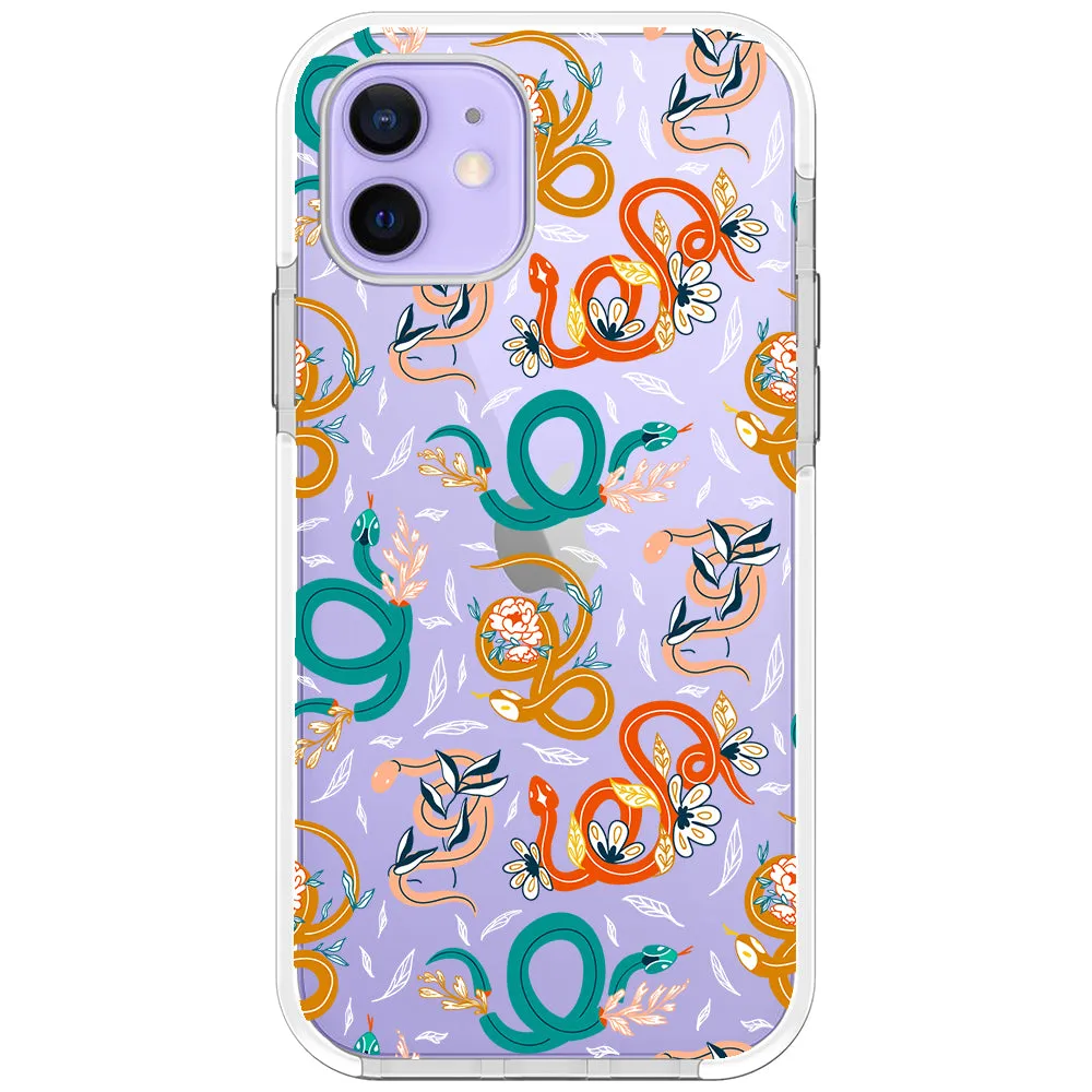 Colorful Snakes Impact iPhone Case