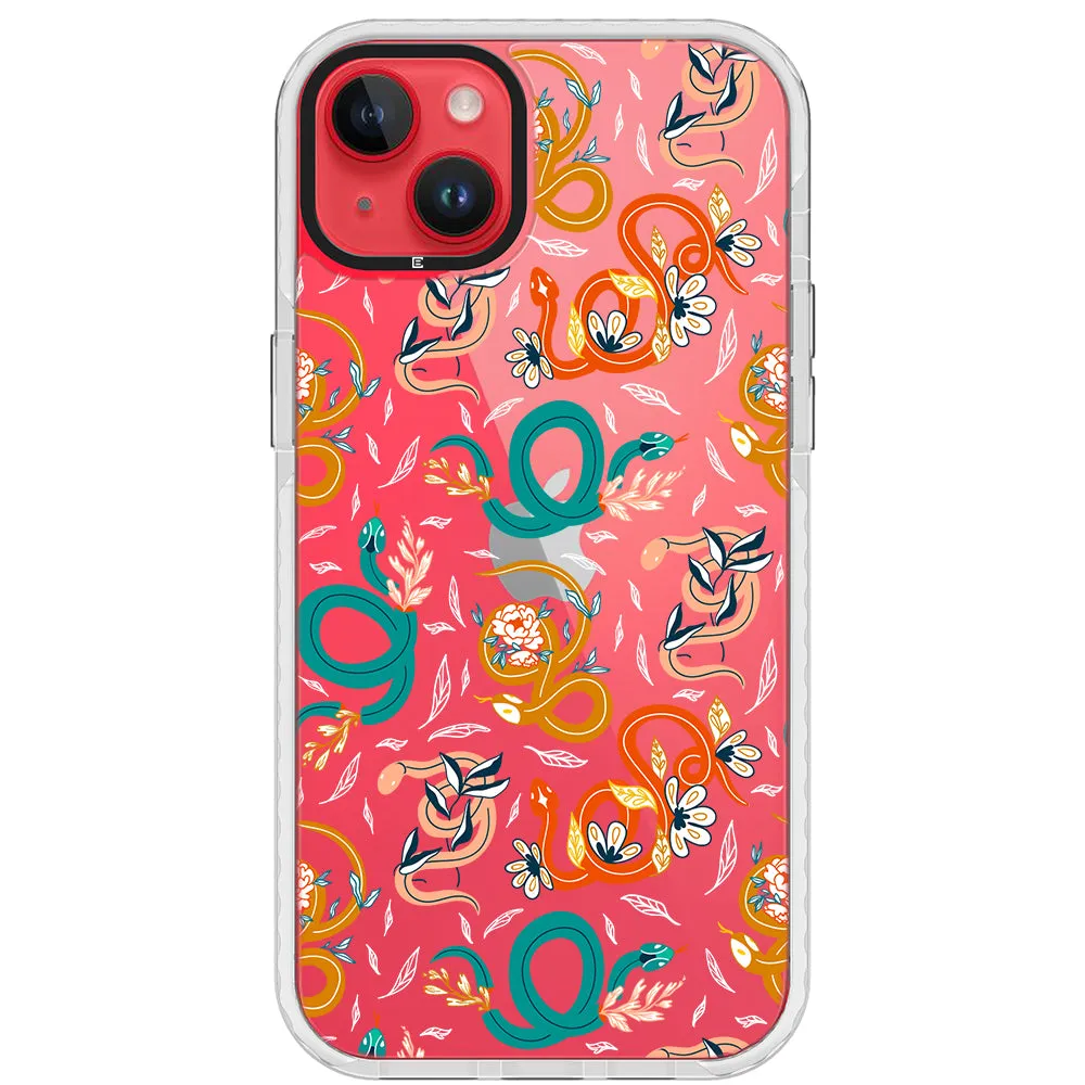 Colorful Snakes Impact iPhone Case