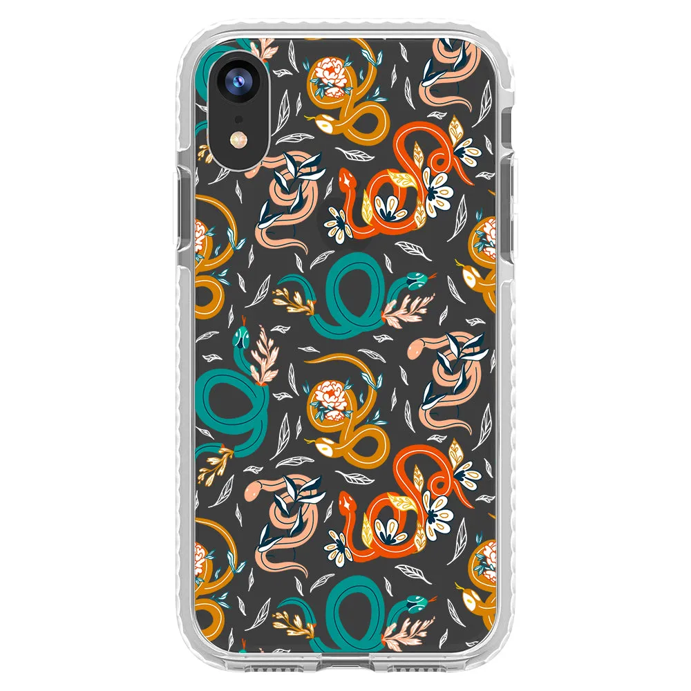 Colorful Snakes Impact iPhone Case