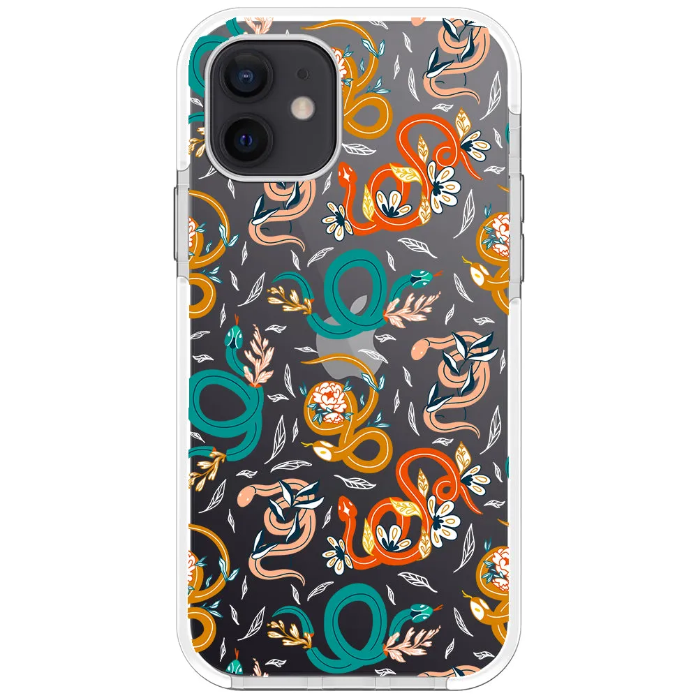 Colorful Snakes Impact iPhone Case