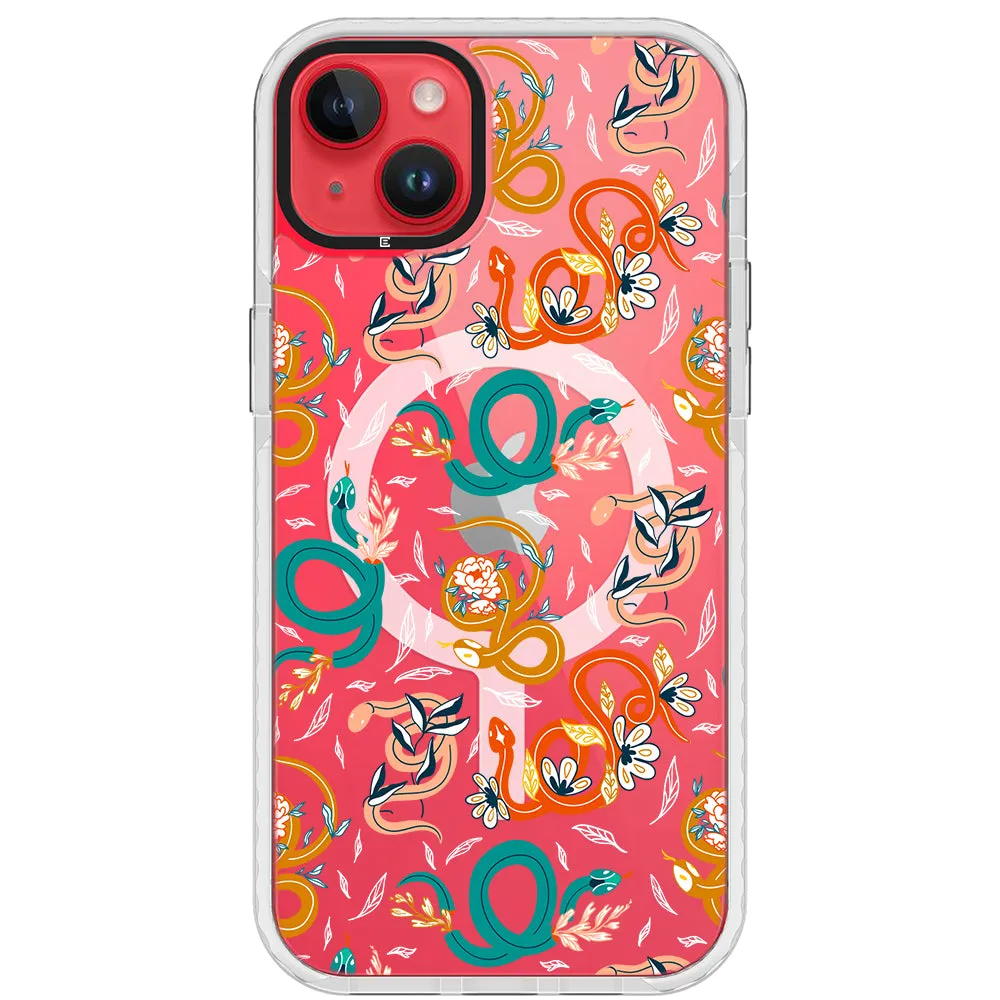 Colorful Snakes Impact iPhone Case