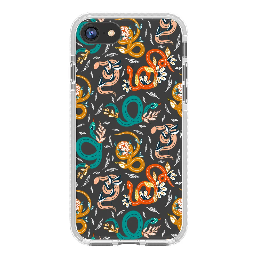 Colorful Snakes Impact iPhone Case