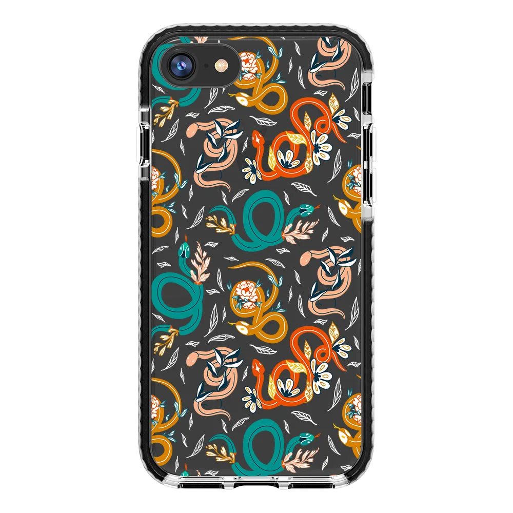 Colorful Snakes Impact iPhone Case