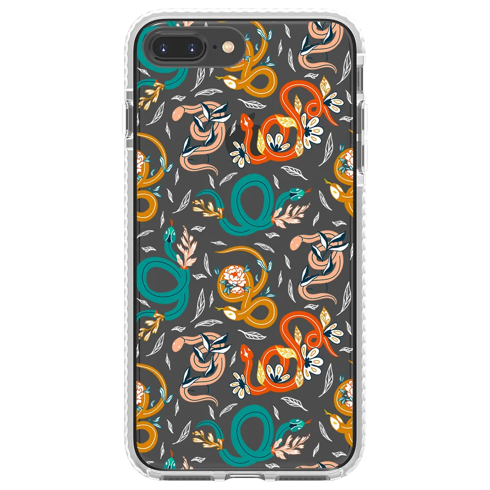 Colorful Snakes Impact iPhone Case