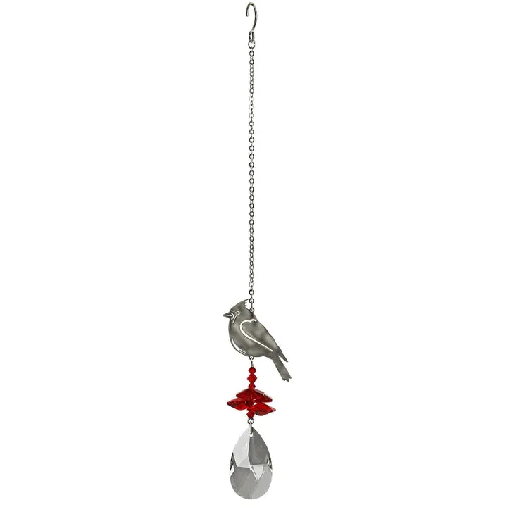 Crystal Fantasy Cardinal Suncatcher, 10