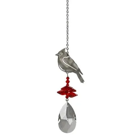 Crystal Fantasy Cardinal Suncatcher, 10