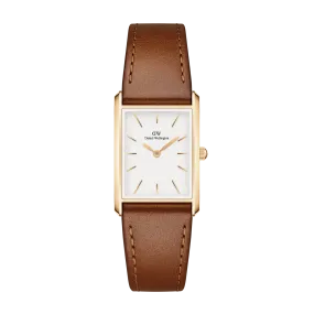 Daniel Wellington - Bound Durham Gold/White Leather Watch