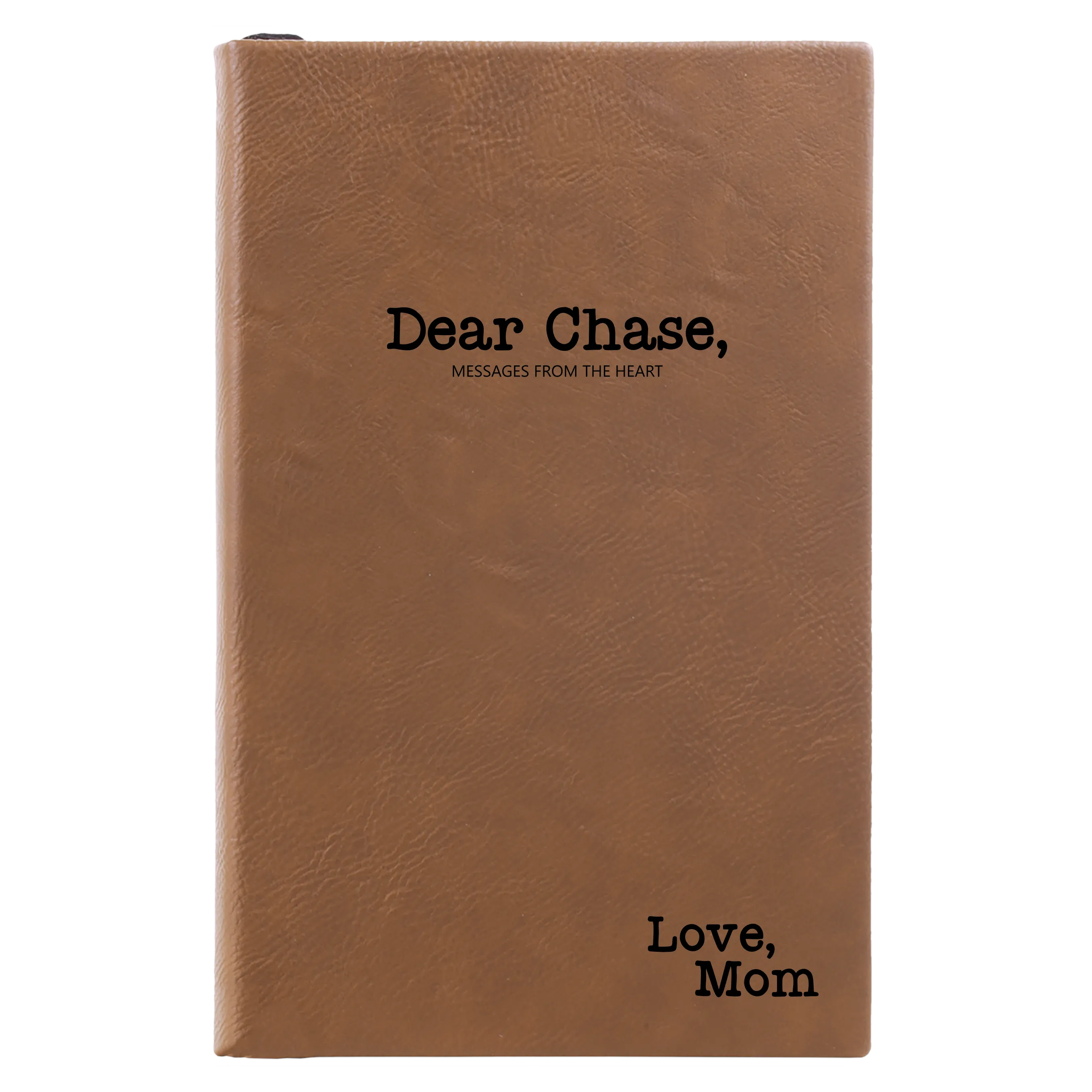 Dear Son Personalized Journal | Letters to My Son | Leatherette Journal