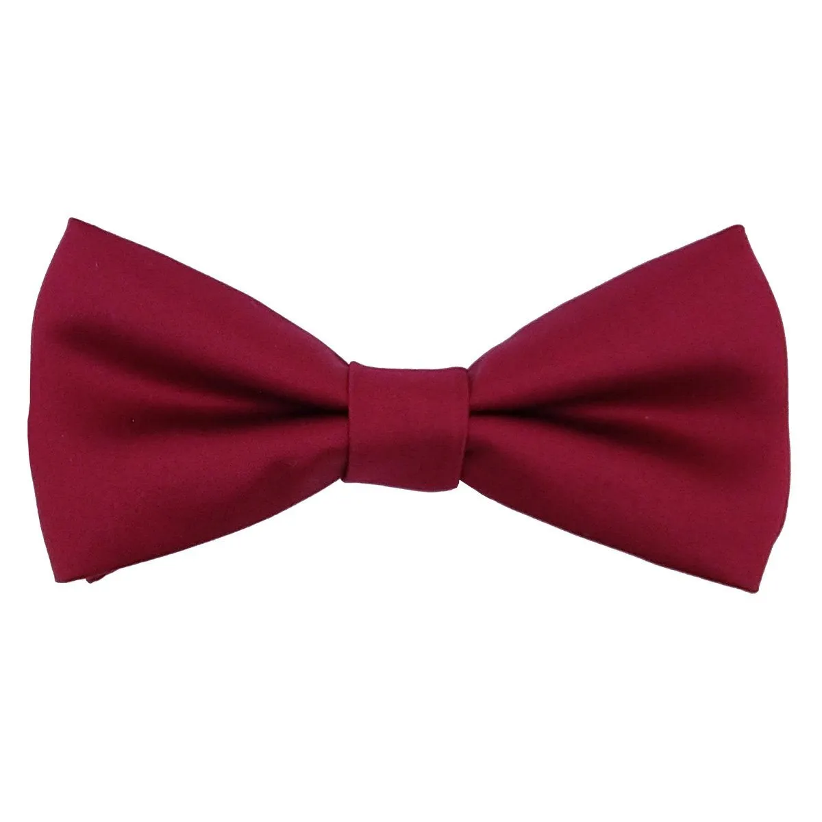 Deep Red Boys Bow Ties