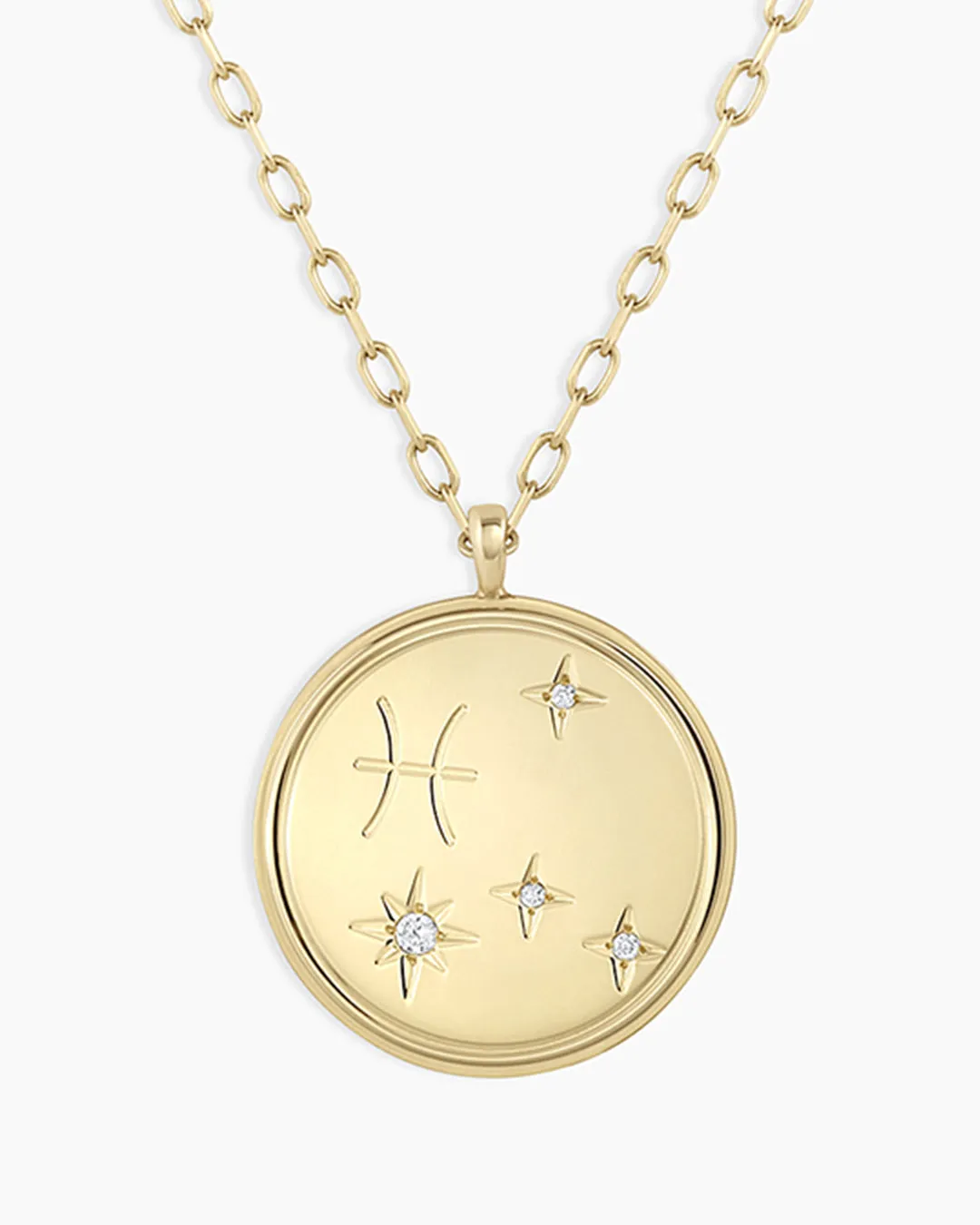 Diamond Zodiac Necklace