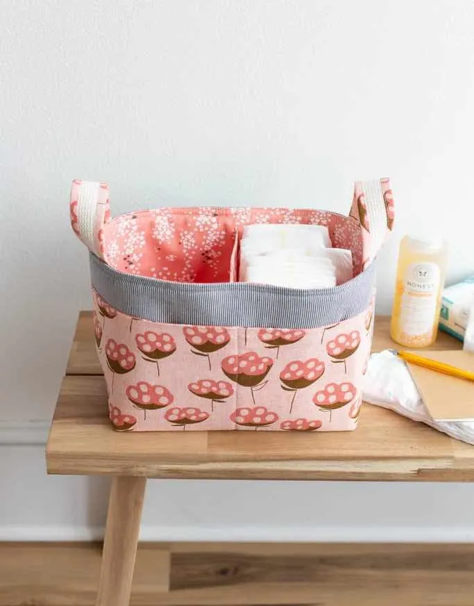 Divided Basket Sewing Pattern, Noodlehead