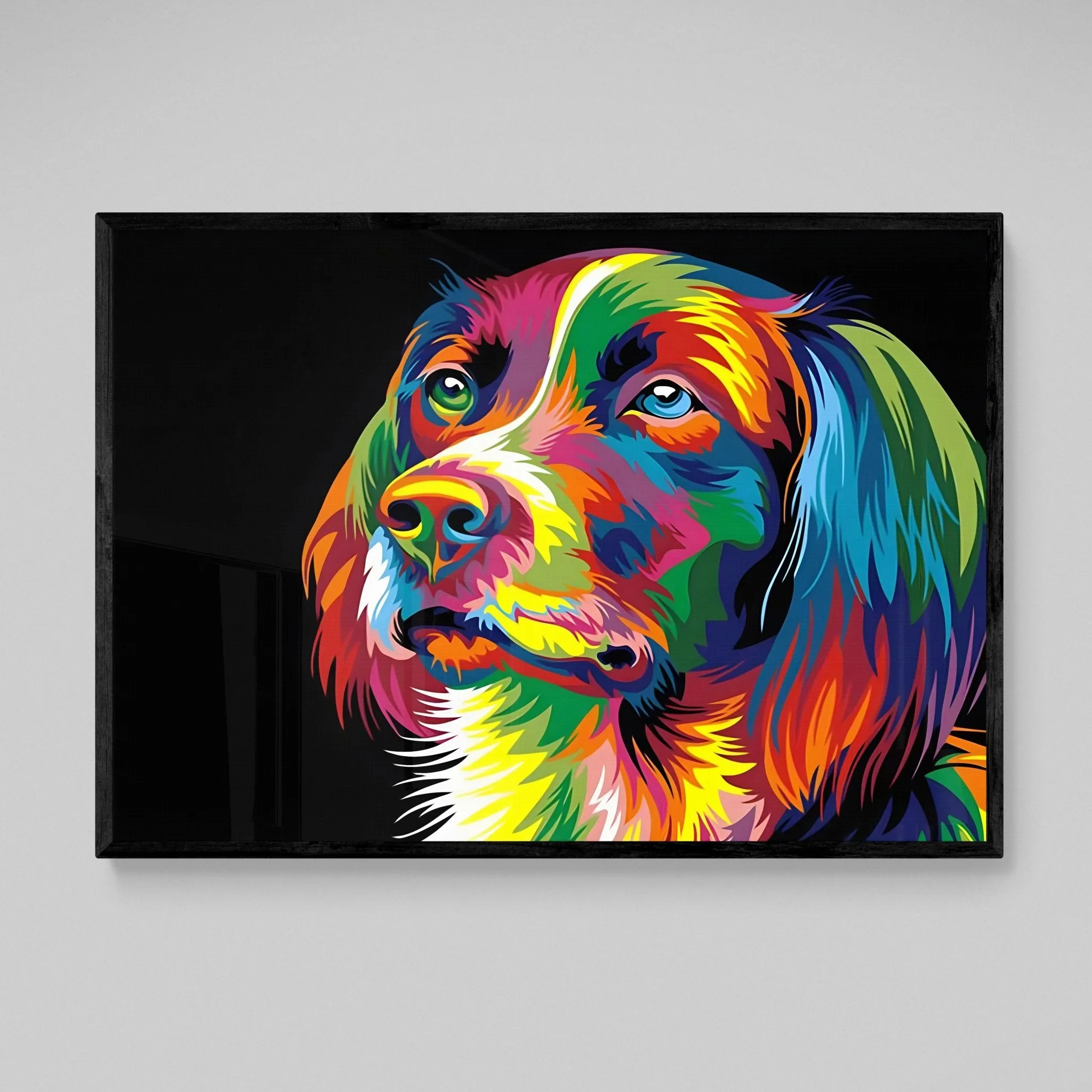 Dog Pop Art Canvas