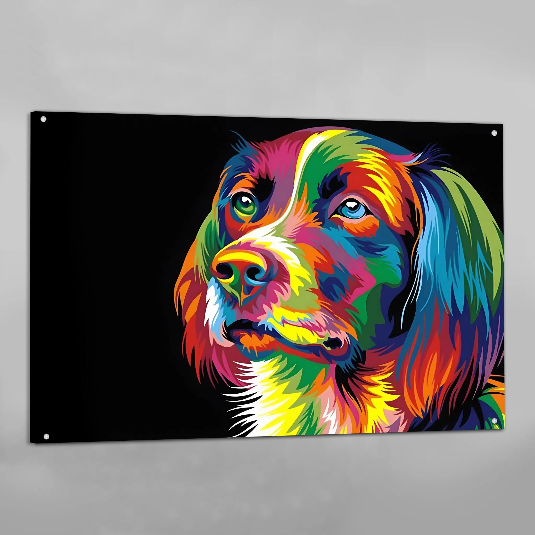 Dog Pop Art Canvas