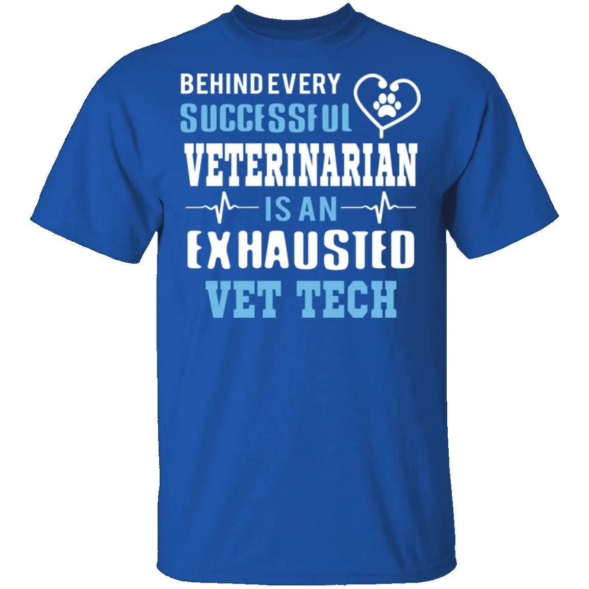 Exhausted Vet Tech T-Shirt