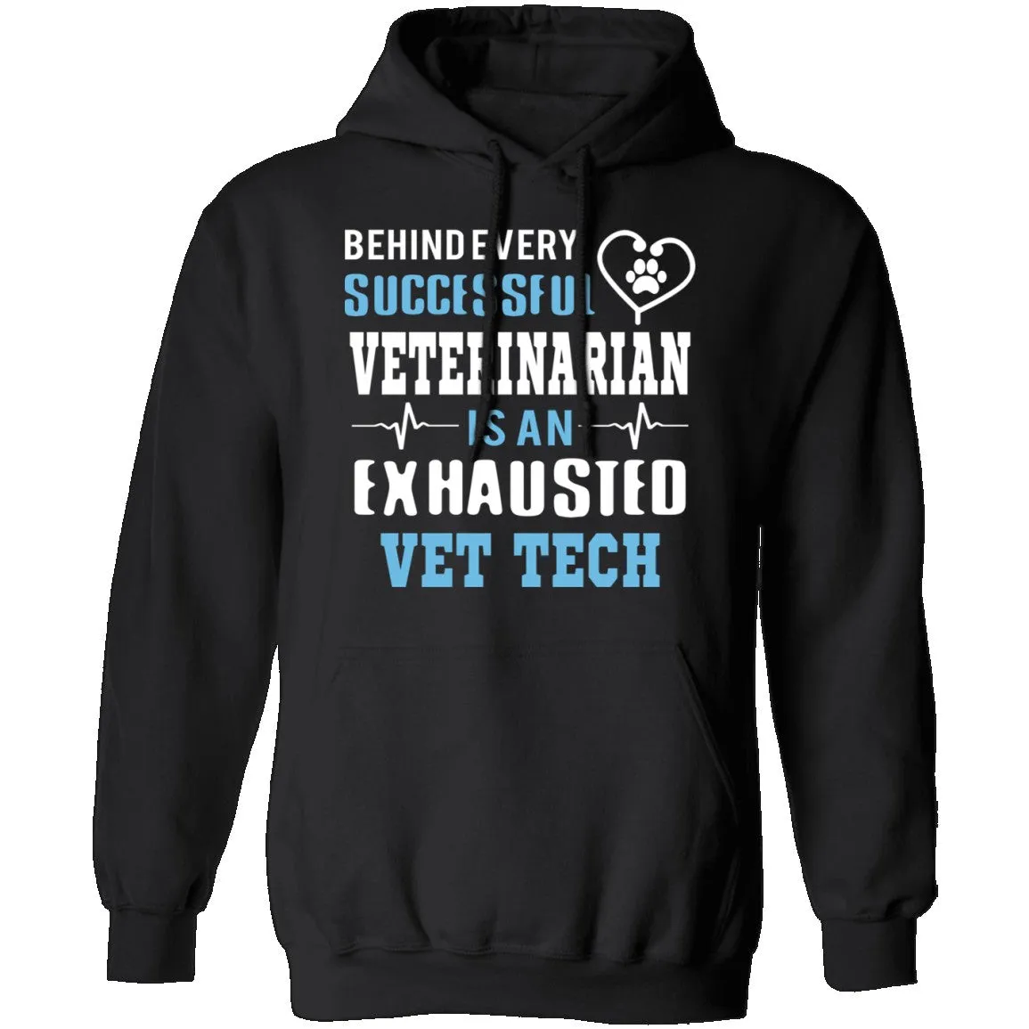 Exhausted Vet Tech T-Shirt