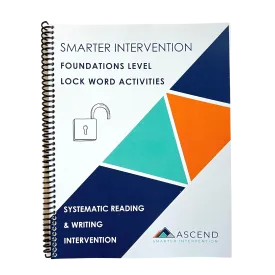 Foundations Lock Word Activities Workbook