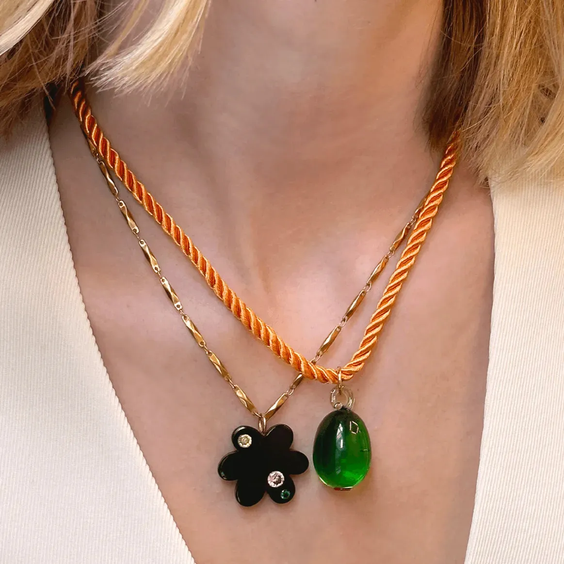 Frutta Necklace, Olive