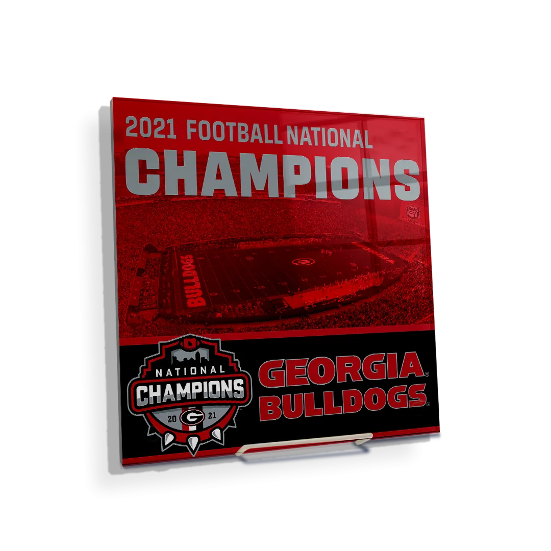 Georgia Bulldogs - 2021 National Champions Georgia Bulldogs