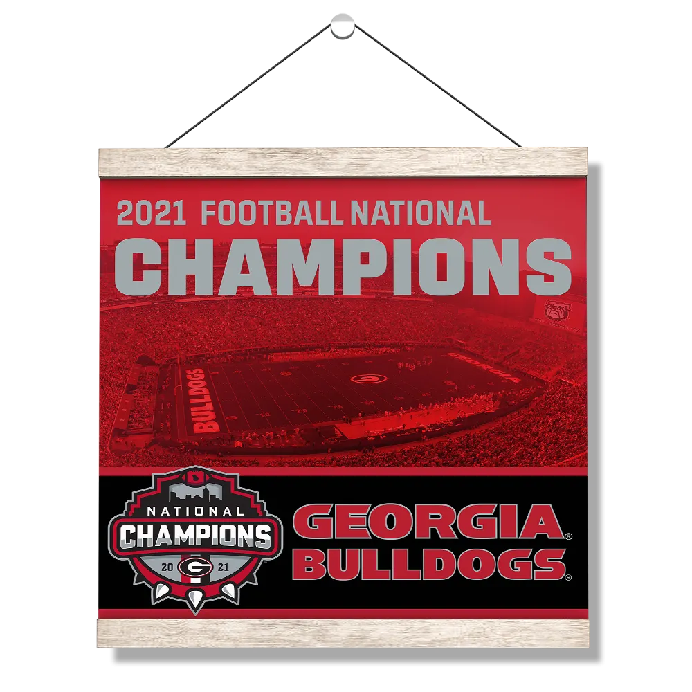 Georgia Bulldogs - 2021 National Champions Georgia Bulldogs