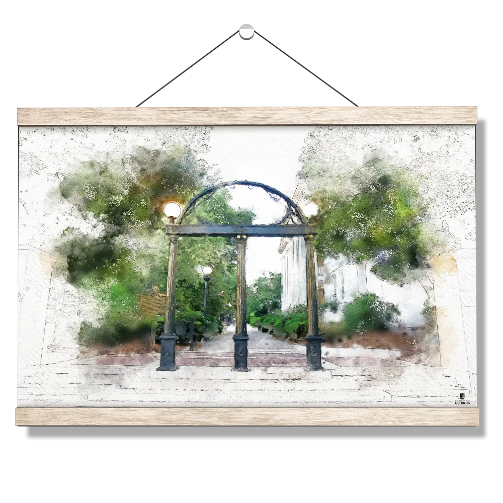 Georgia Bulldogs - Arch Painting