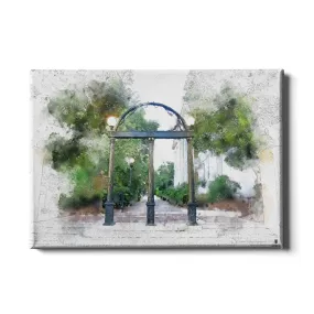 Georgia Bulldogs - Arch Painting