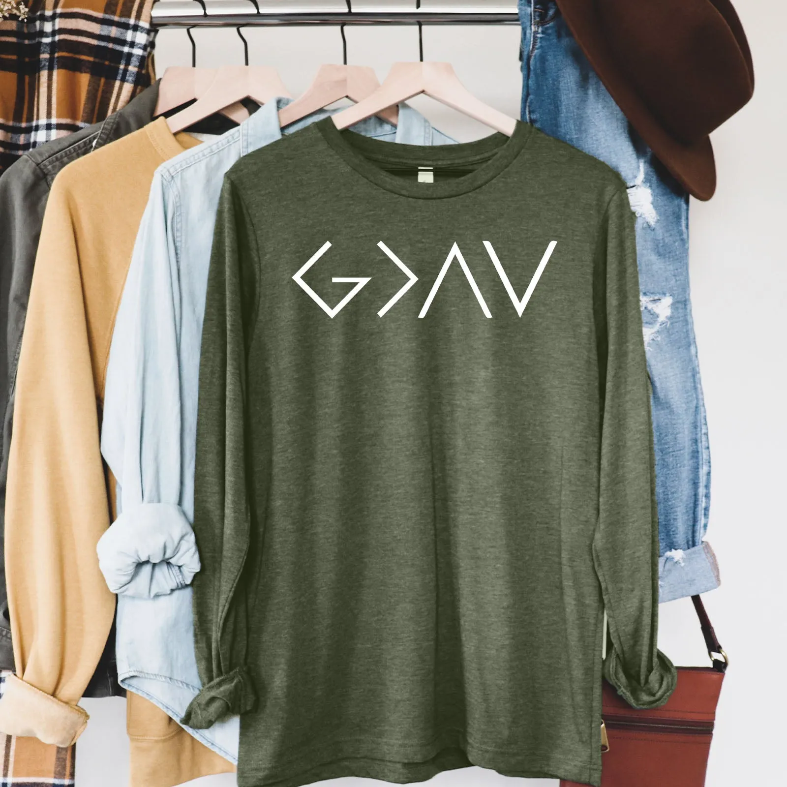 God Is Greater Than The Highs And The Lows Long Sleeve