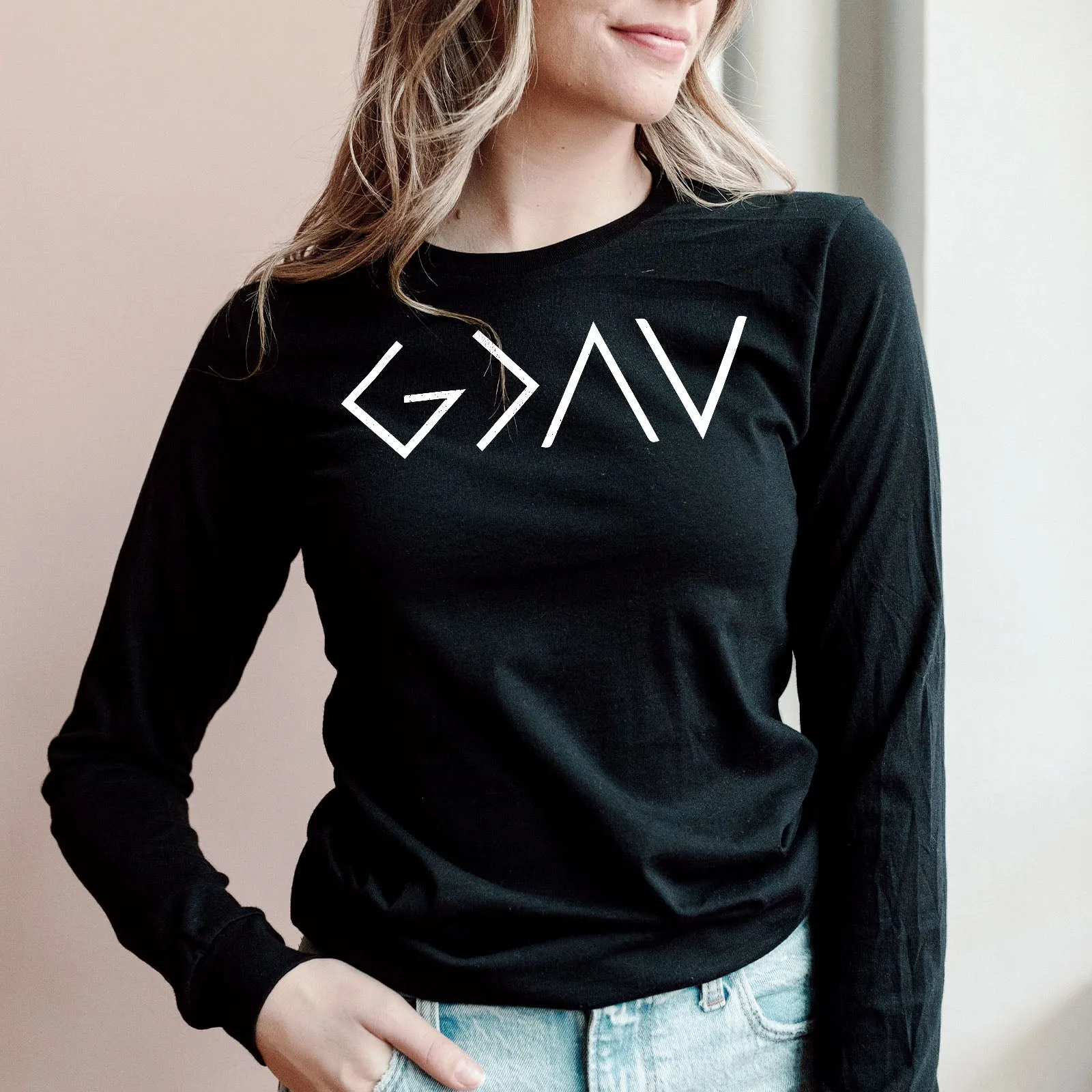 God Is Greater Than The Highs And The Lows Long Sleeve