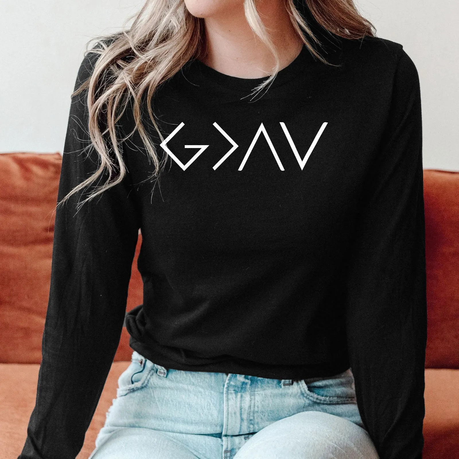 God Is Greater Than The Highs And The Lows Long Sleeve