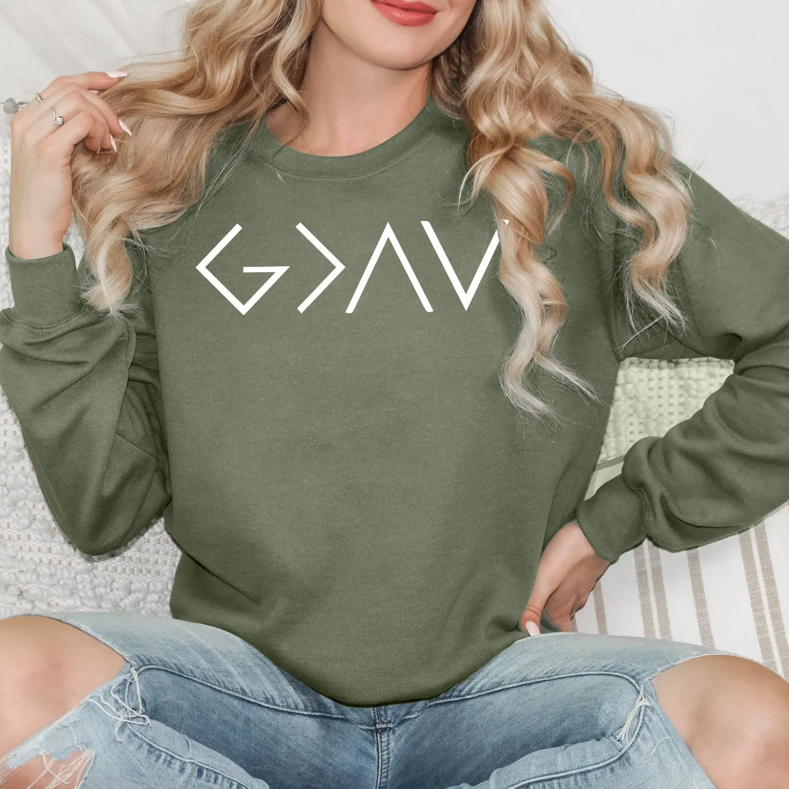 God Is Greater Than The Highs And The Lows Long Sleeve