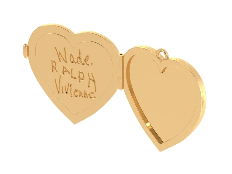 Handwriting Keepsake Locket