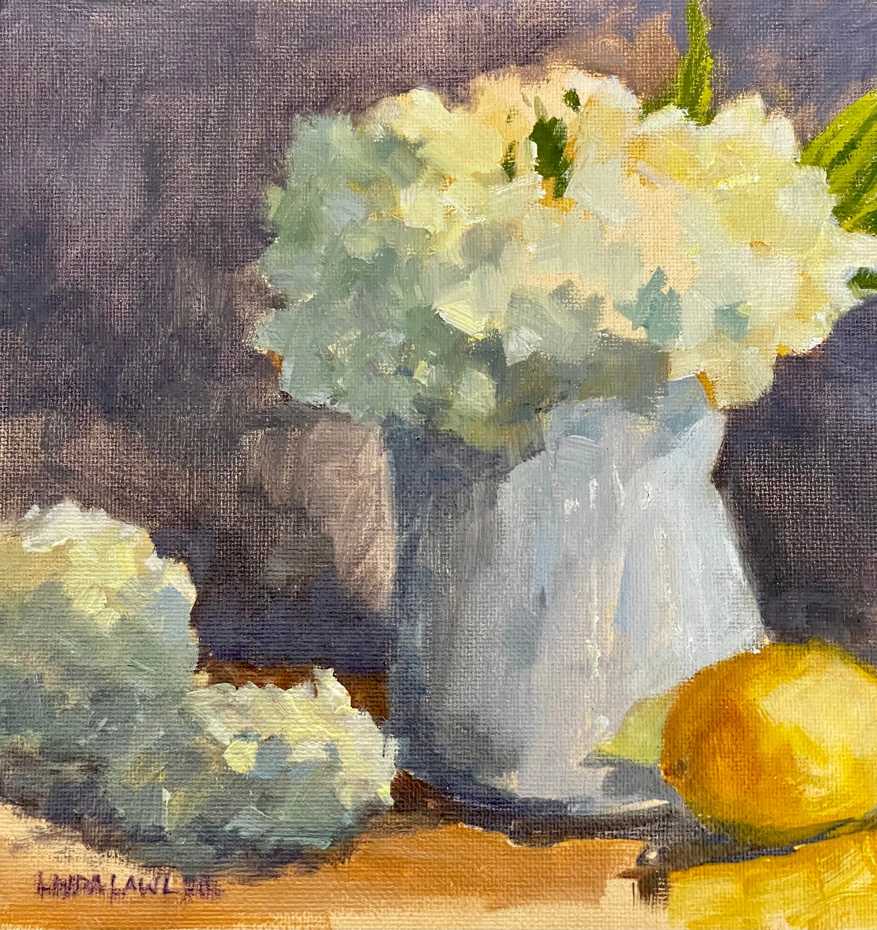 Hydrangea Study by Linda Lawler