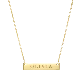 ID Nameplate Necklace