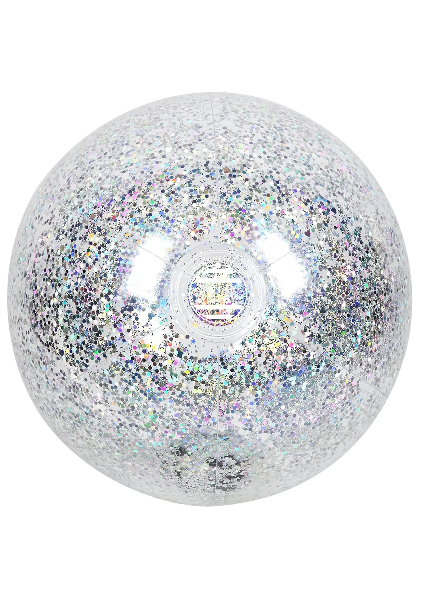 Inflatable Glitter Beach Ball