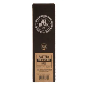 Jet Black - Eco-Friendly Battery Pen Machine Bags