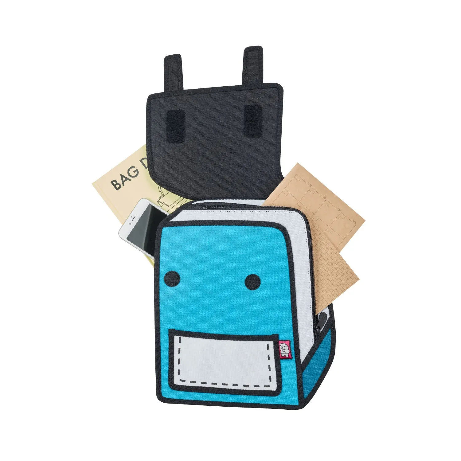 Jump From Paper Backpack Spaceman Junior Color Me In