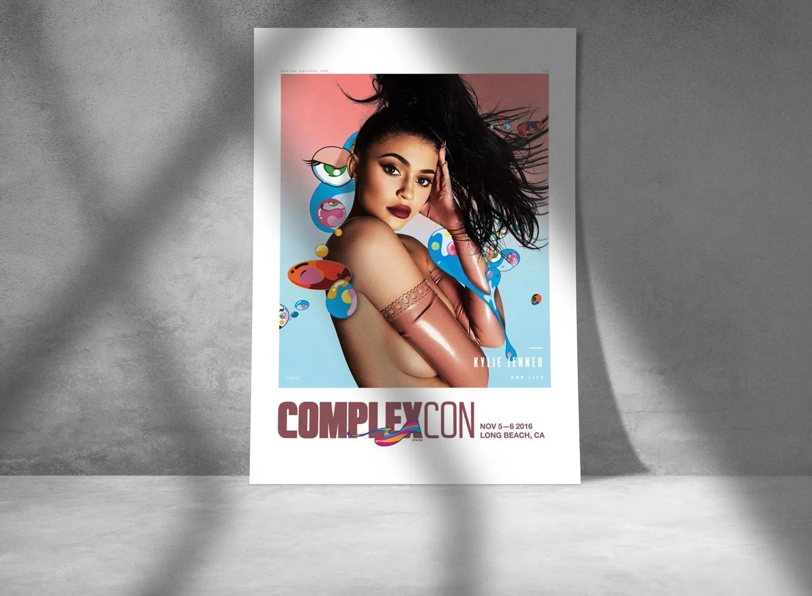 Kylie Jenner Custom Printing, Home Decor, Wall Hanging, Custom Canvas, Kylie Jenner Home Decor