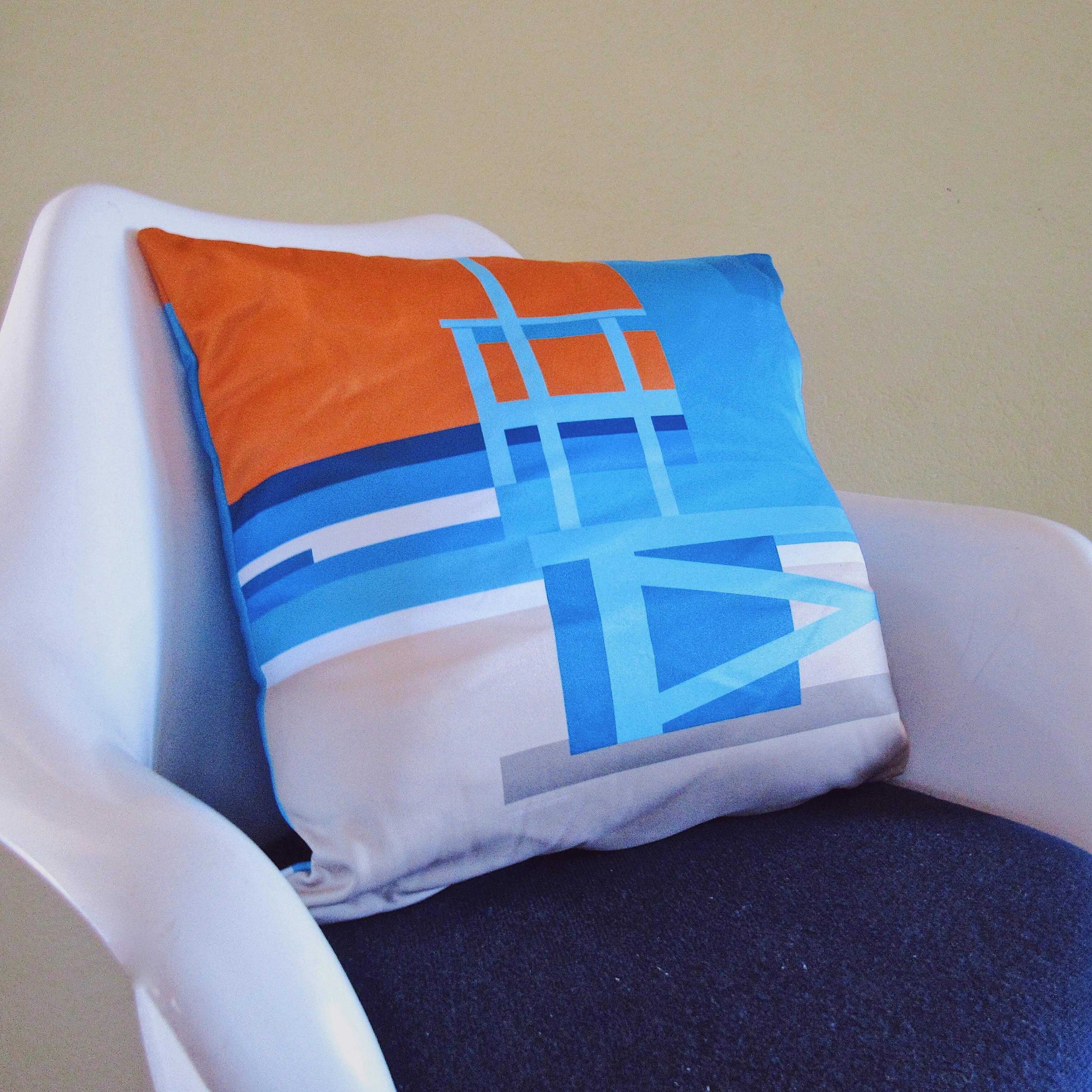 Lifeguard Indoor or Outdoor Pillow