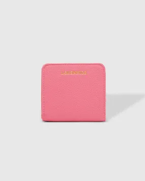 Lily Wallet in Lipstick Pink by Louenhide