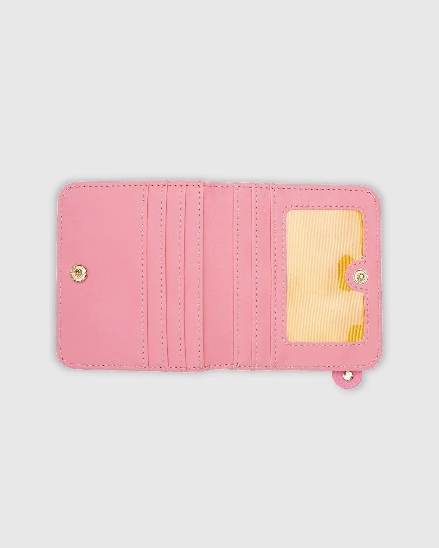 Lily Wallet in Lipstick Pink by Louenhide