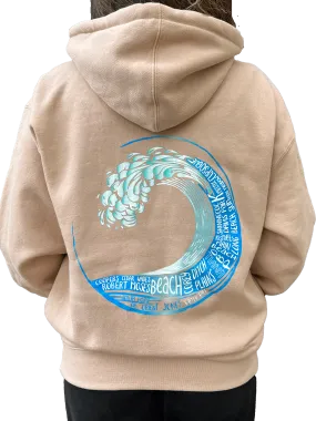 Long Island Strong Beach Wave Hoodie