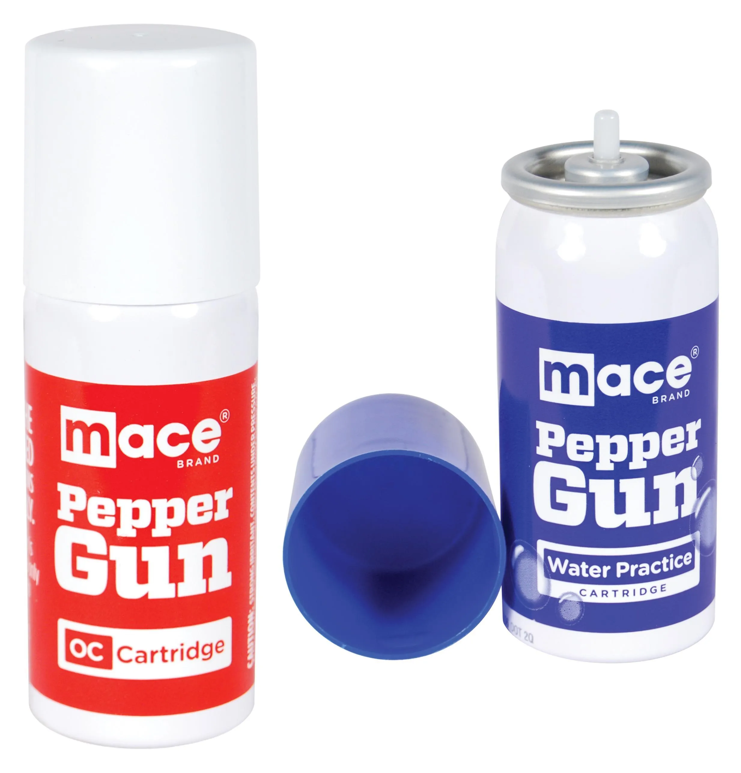 Mace Brand Pepper Gun Refills, OC/H2O