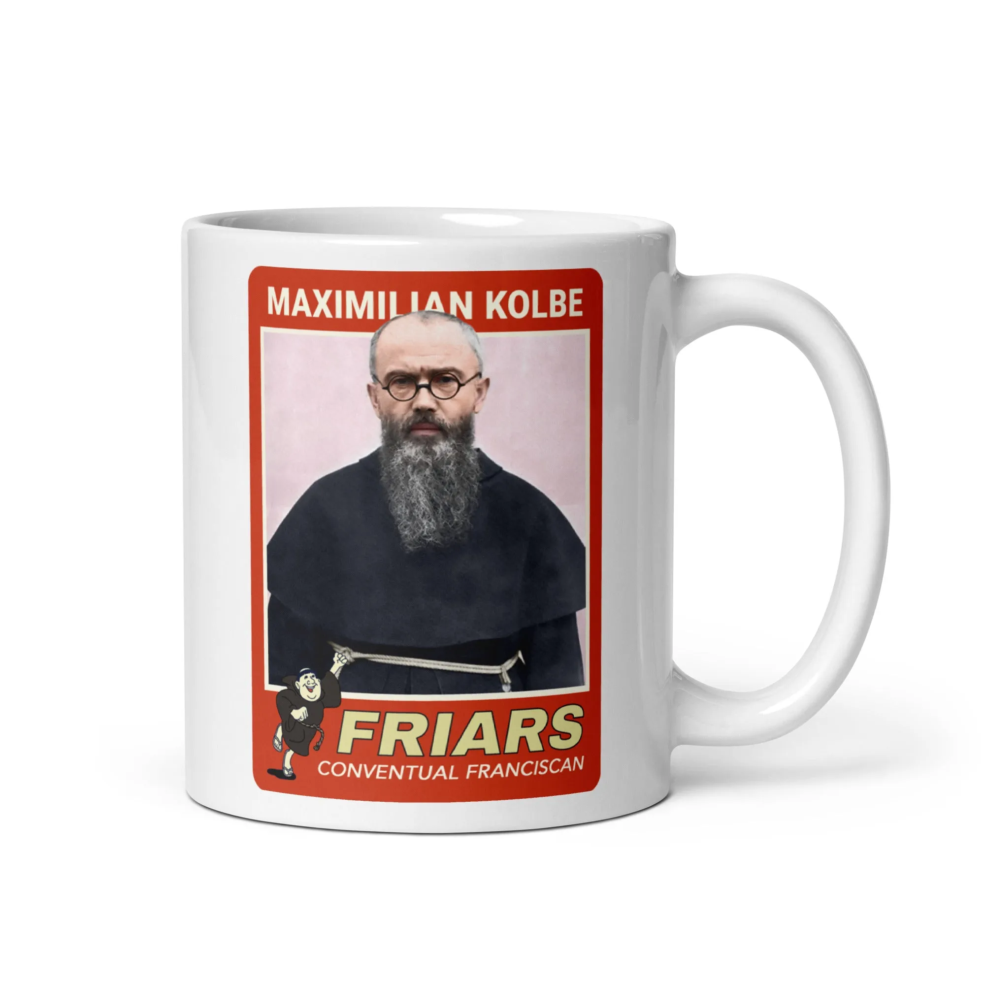 Maximilian Kolbe Saint Card Mug