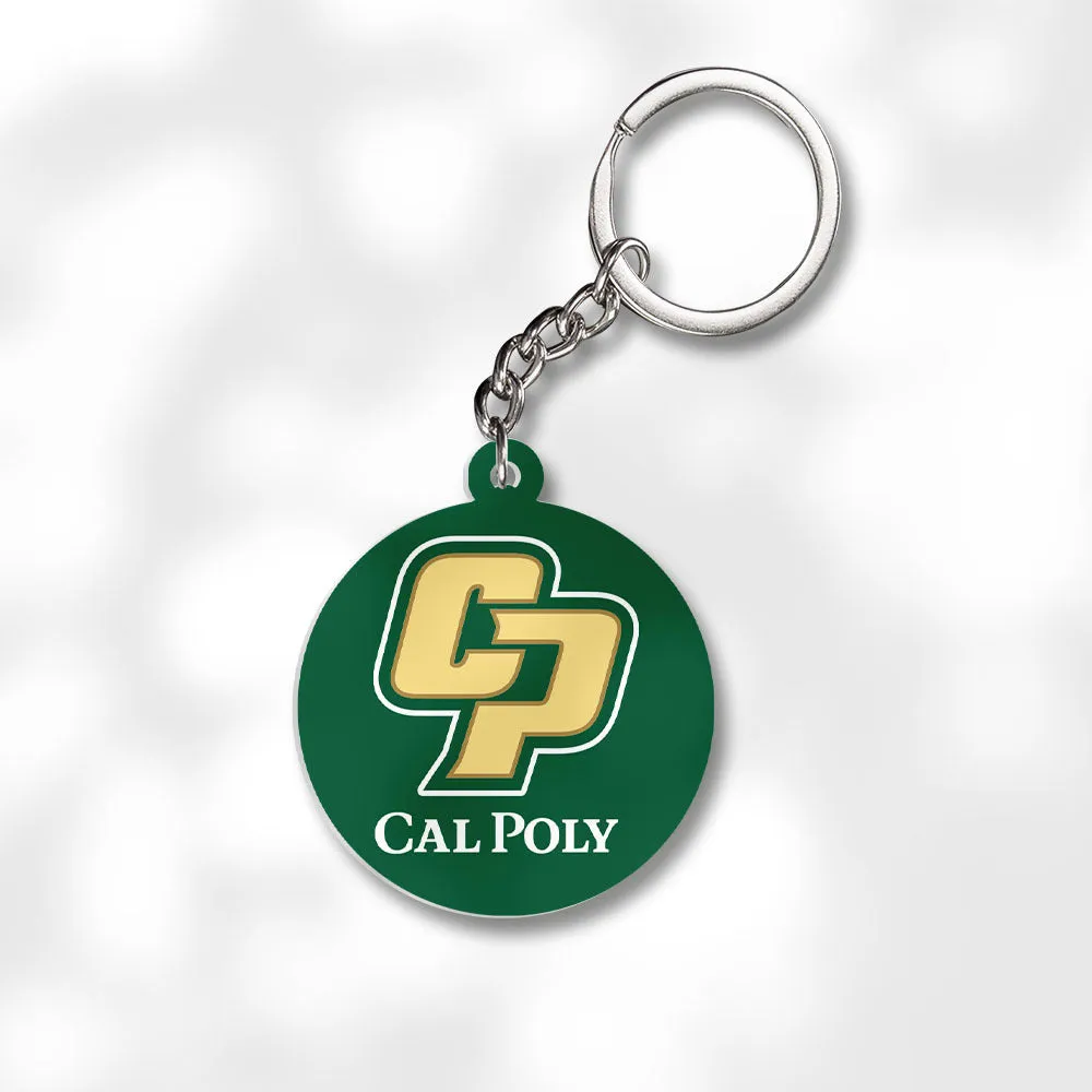 Pack 3 California Polytechnic State University Keychains