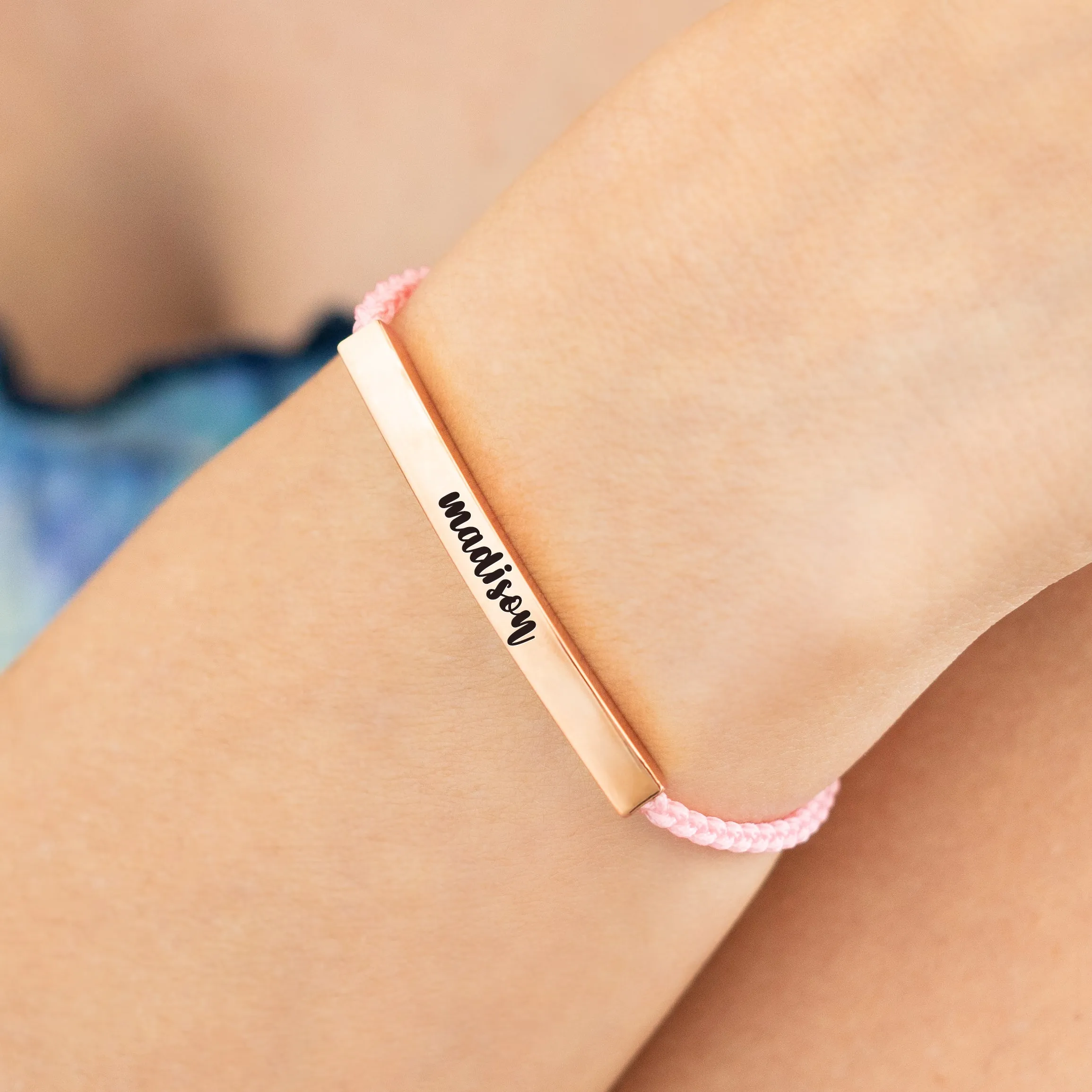 Personalized Tube Bracelet