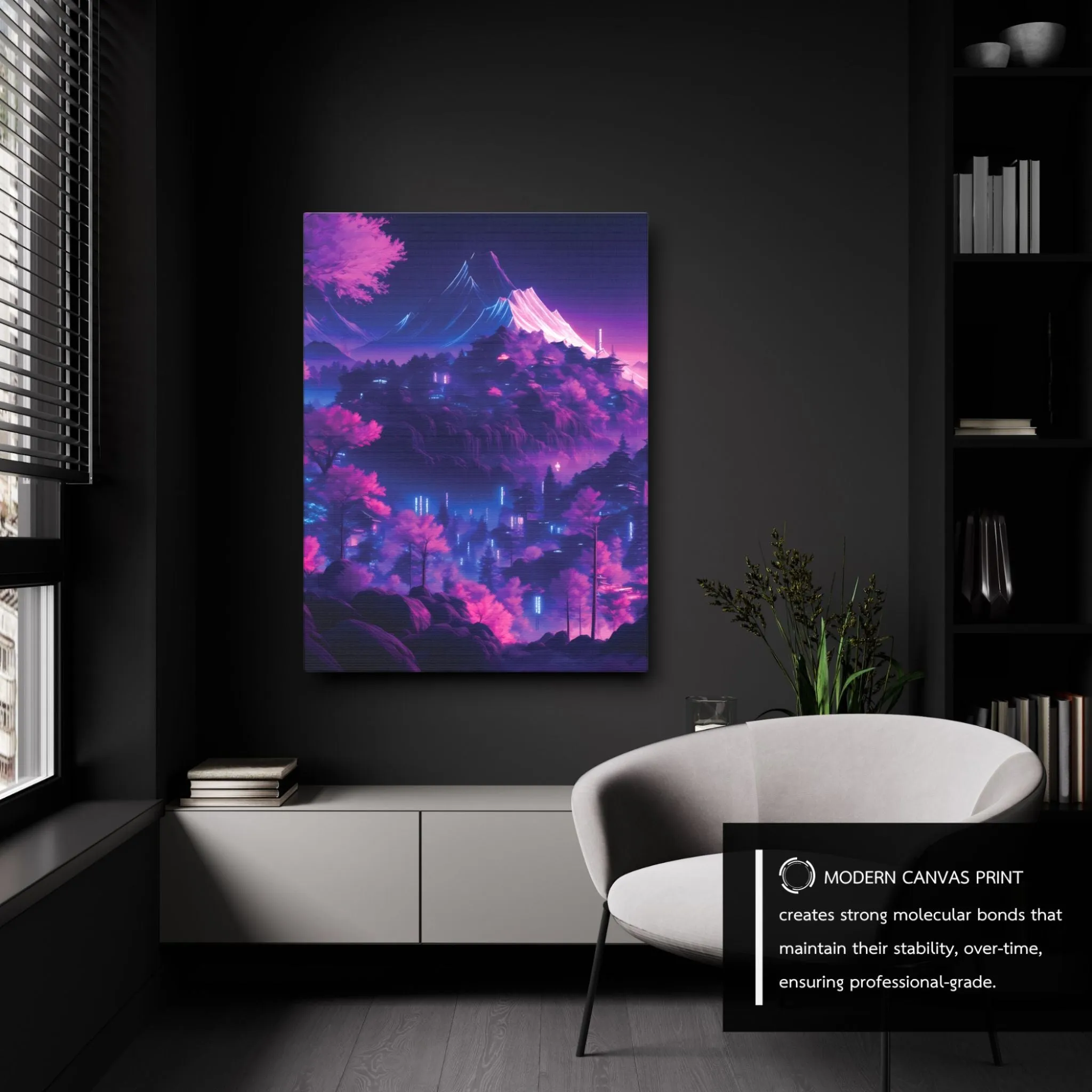 Purple Dreams (Fantasy) Canvas