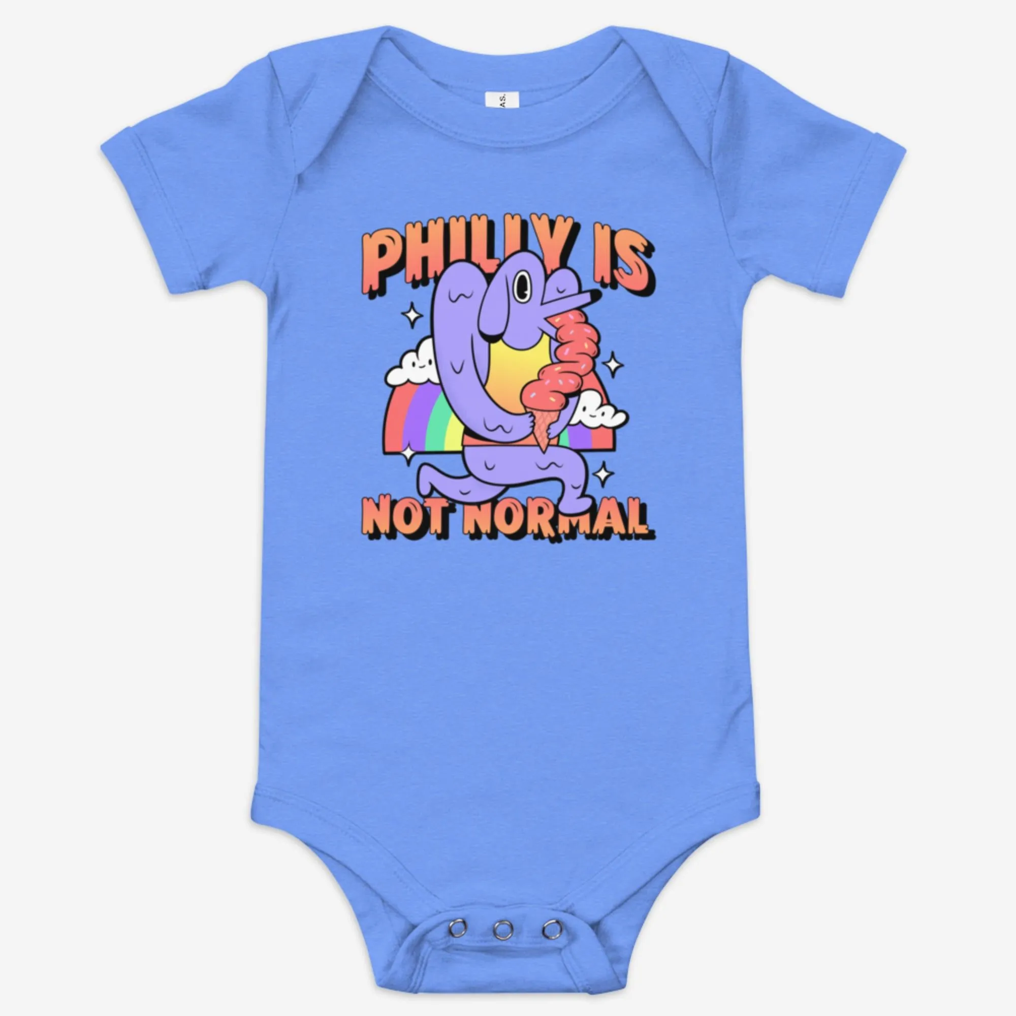 "Philly Is Not Normal" Baby Onesie