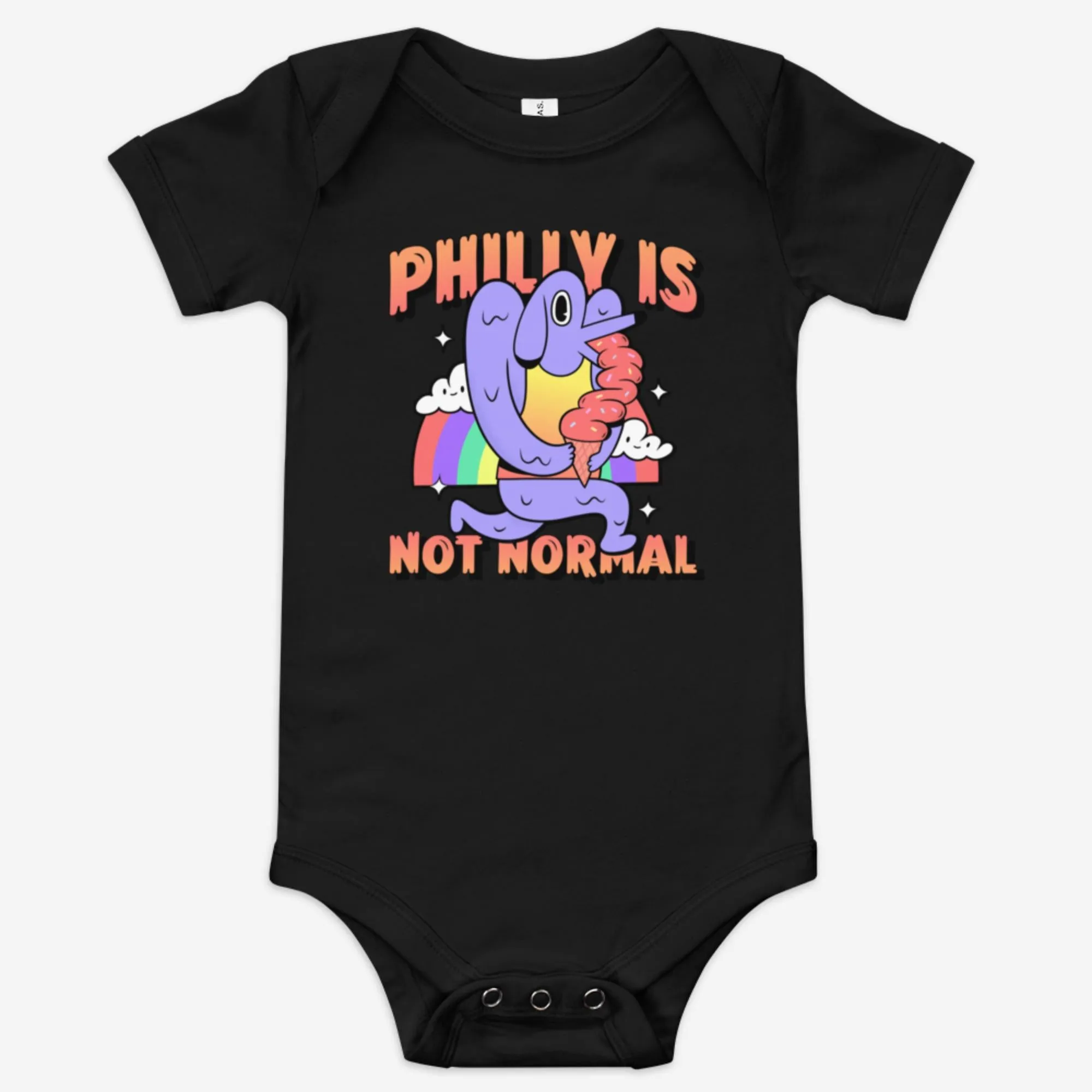 "Philly Is Not Normal" Baby Onesie