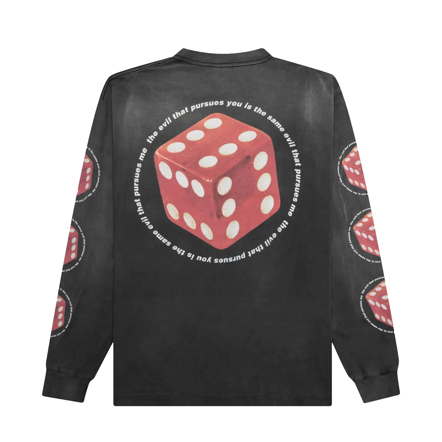 Saint Michael Dice Longsleeve Black